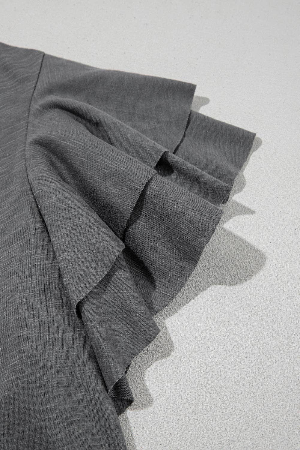Layered Ruffle Sleeve Top