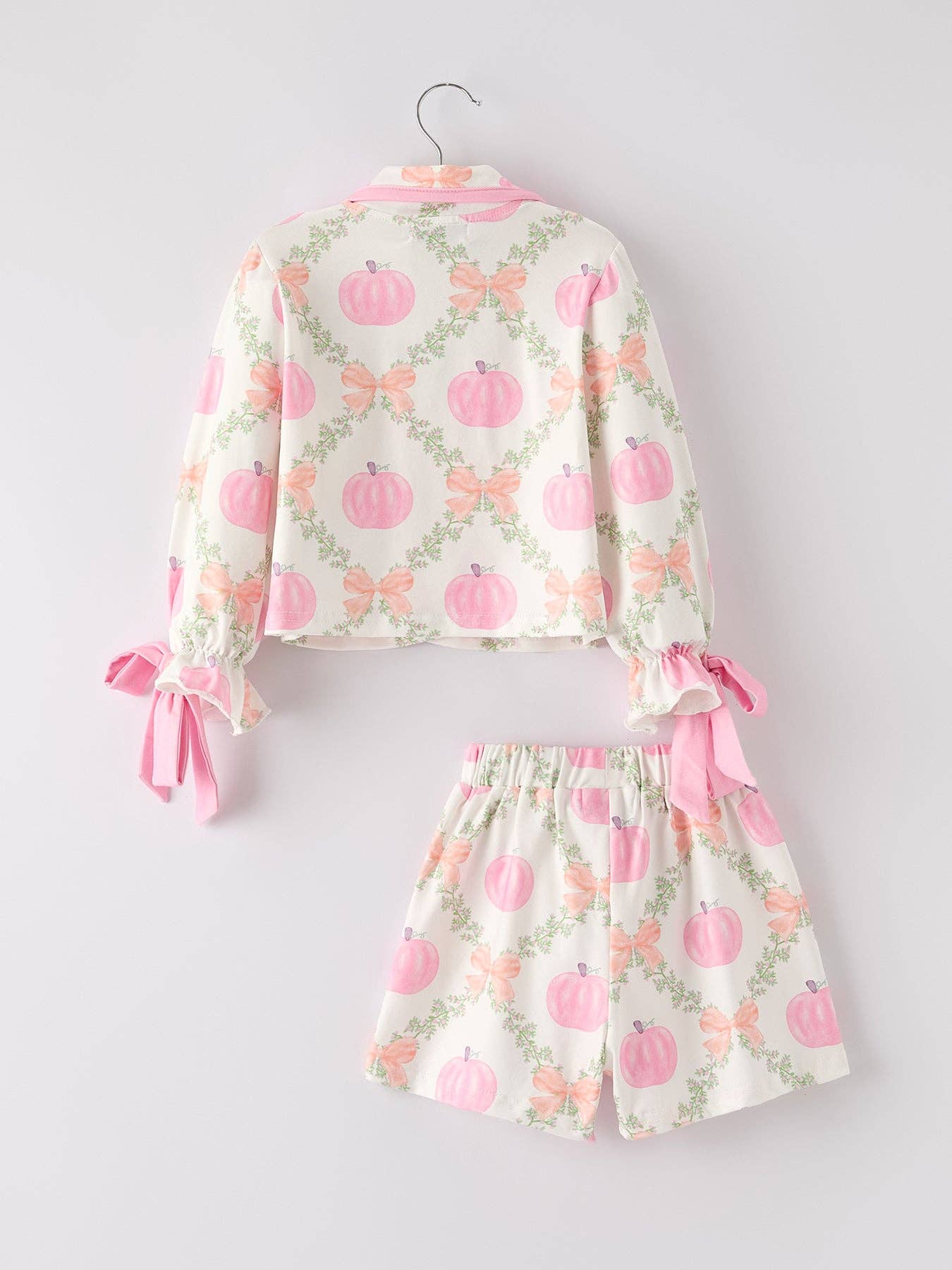 Mommy & Me Pumpkin PJ Set