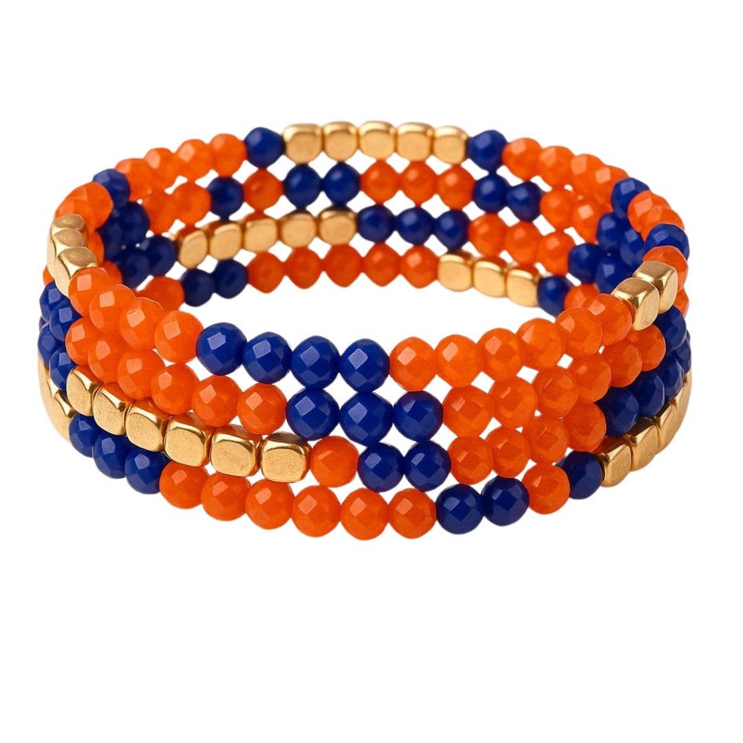 Gameday Beaded Bracelet