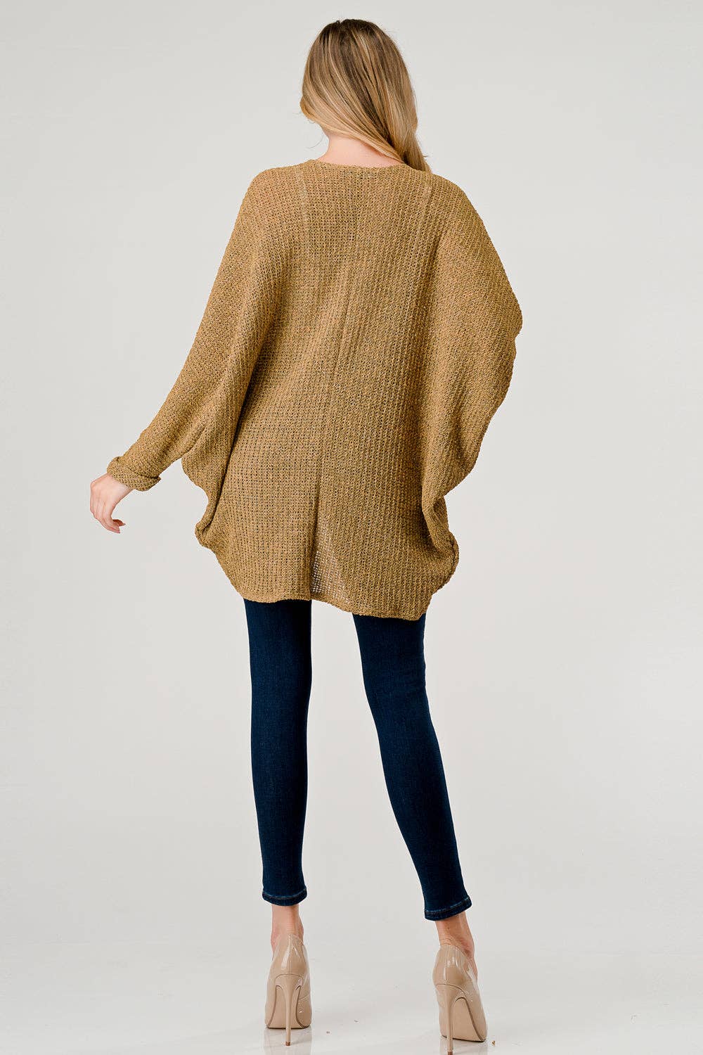 Mustard Dolman Cardigan