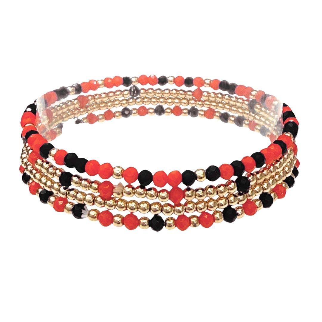 Gameday Beaded Bracelet
