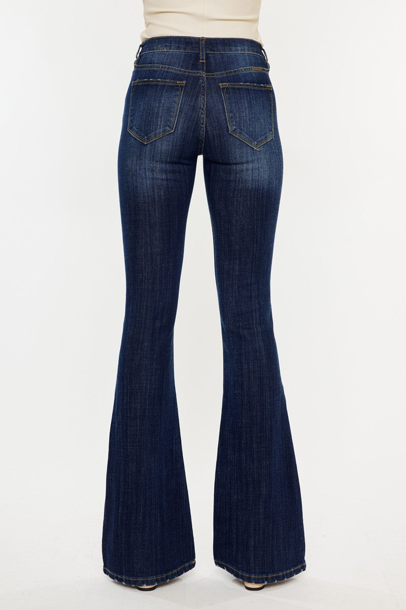 Mid Rise Flare Jean