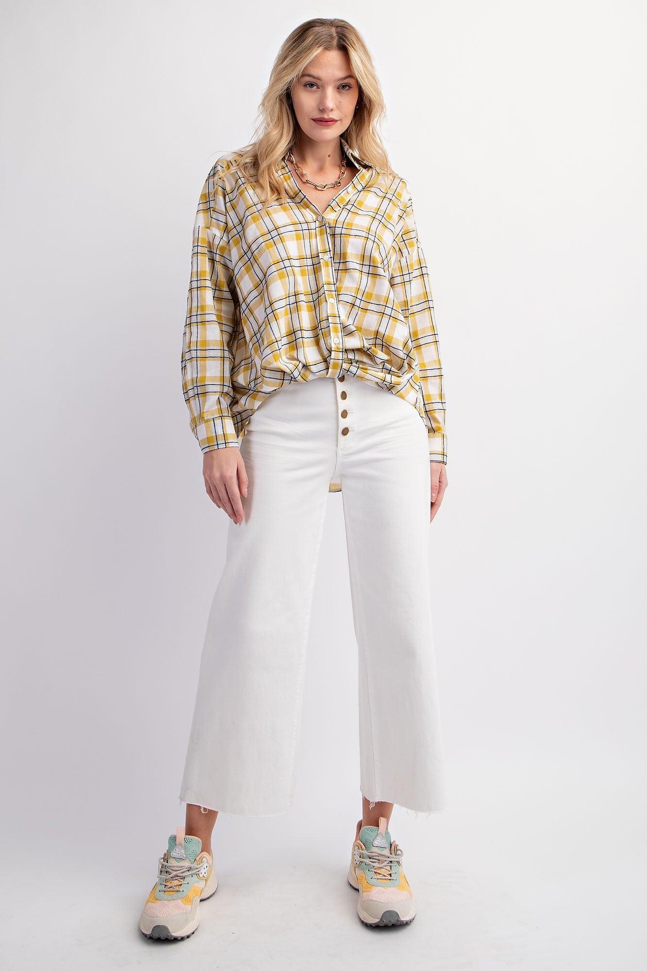 Plaid Button Down Shirt