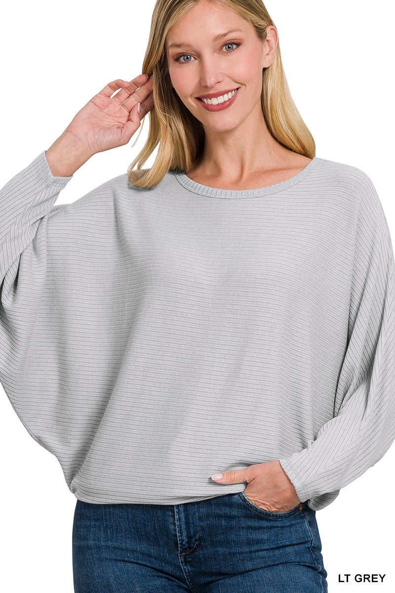 Batwing Long Sleeve Sweater