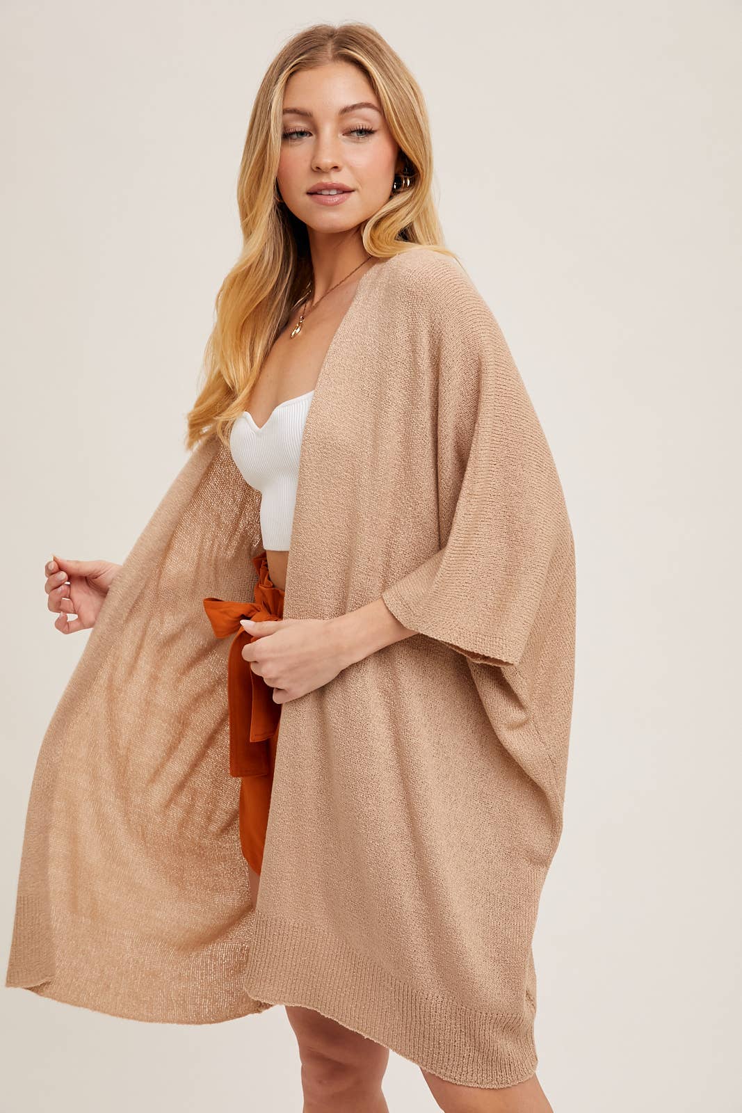 WIDE SLEEVE CARDIGAN