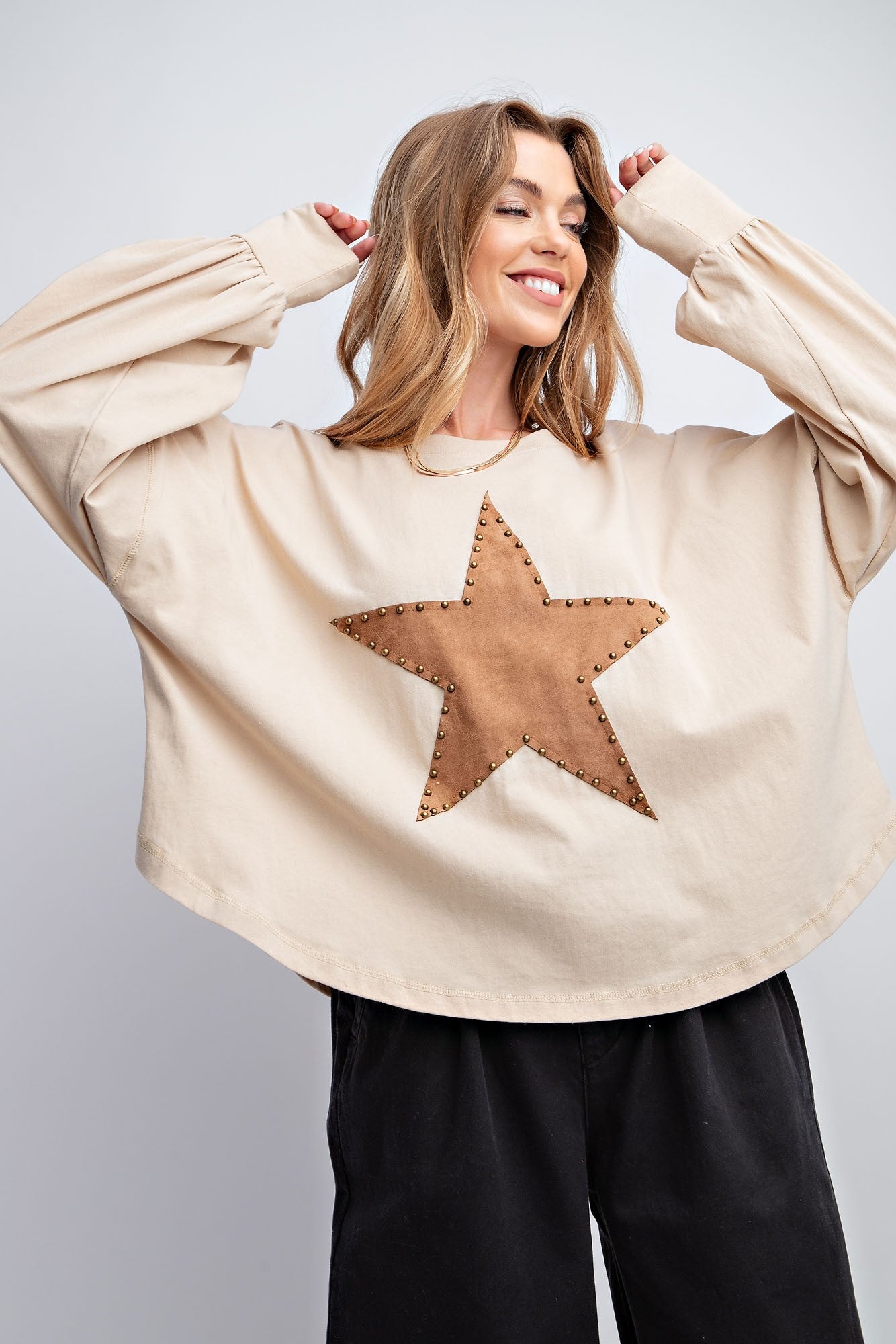Star Patch Top