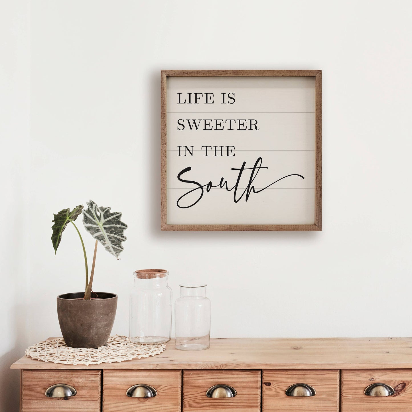 Life Is Sweeter In The South White