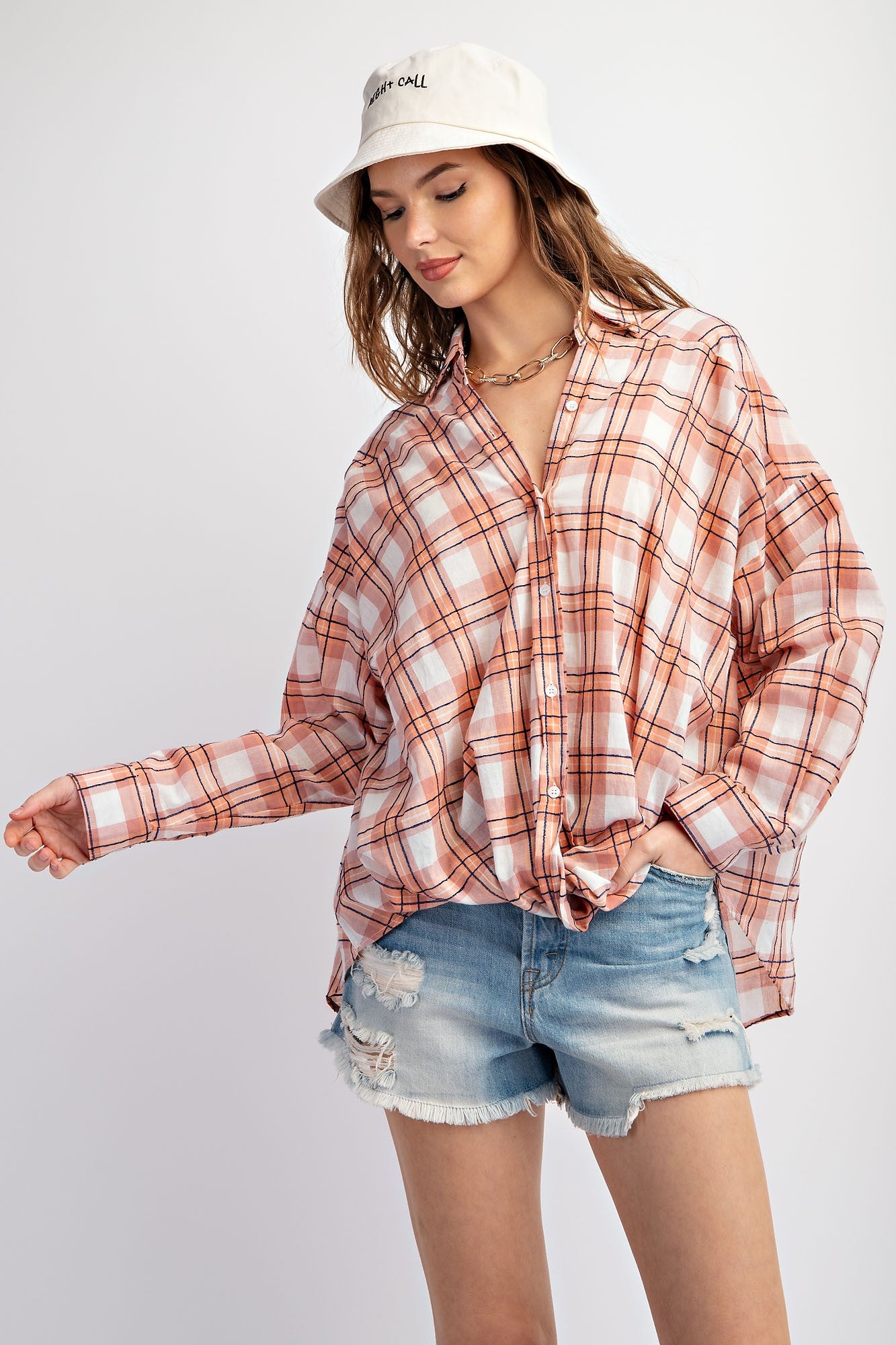 Plaid Button Down Shirt