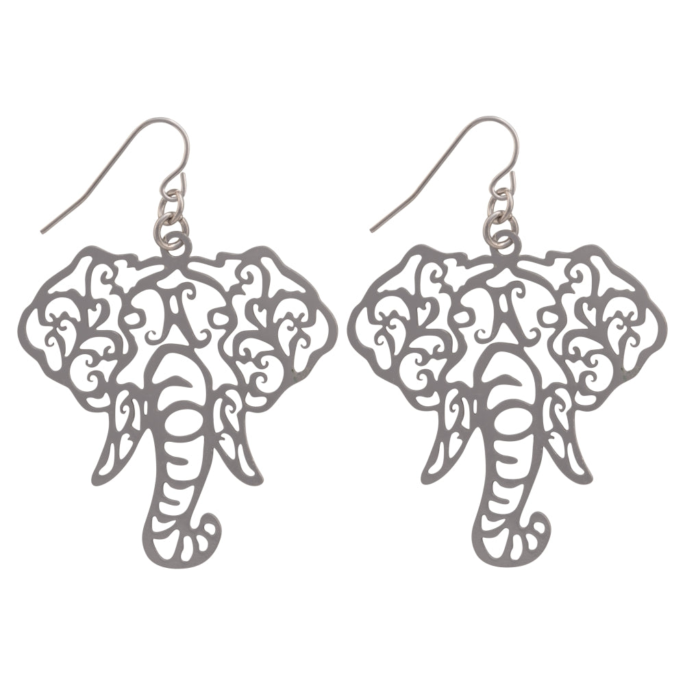 Elephant Head Earrings