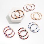 Game Day Hoop Earrings