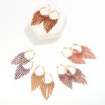 Game Day Bling drop down earrings