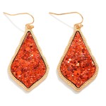 Glitter Drop Earring