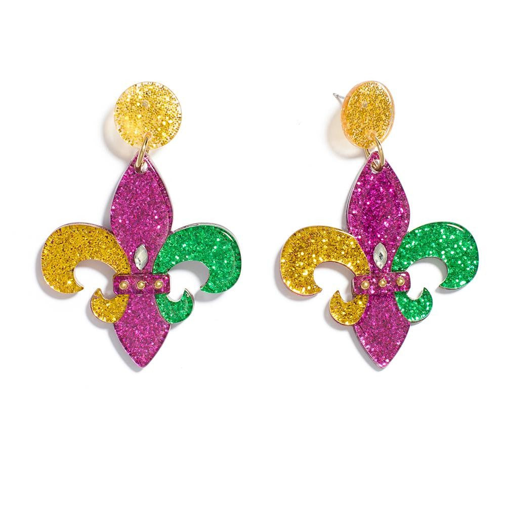 Mardi Graas Earrings