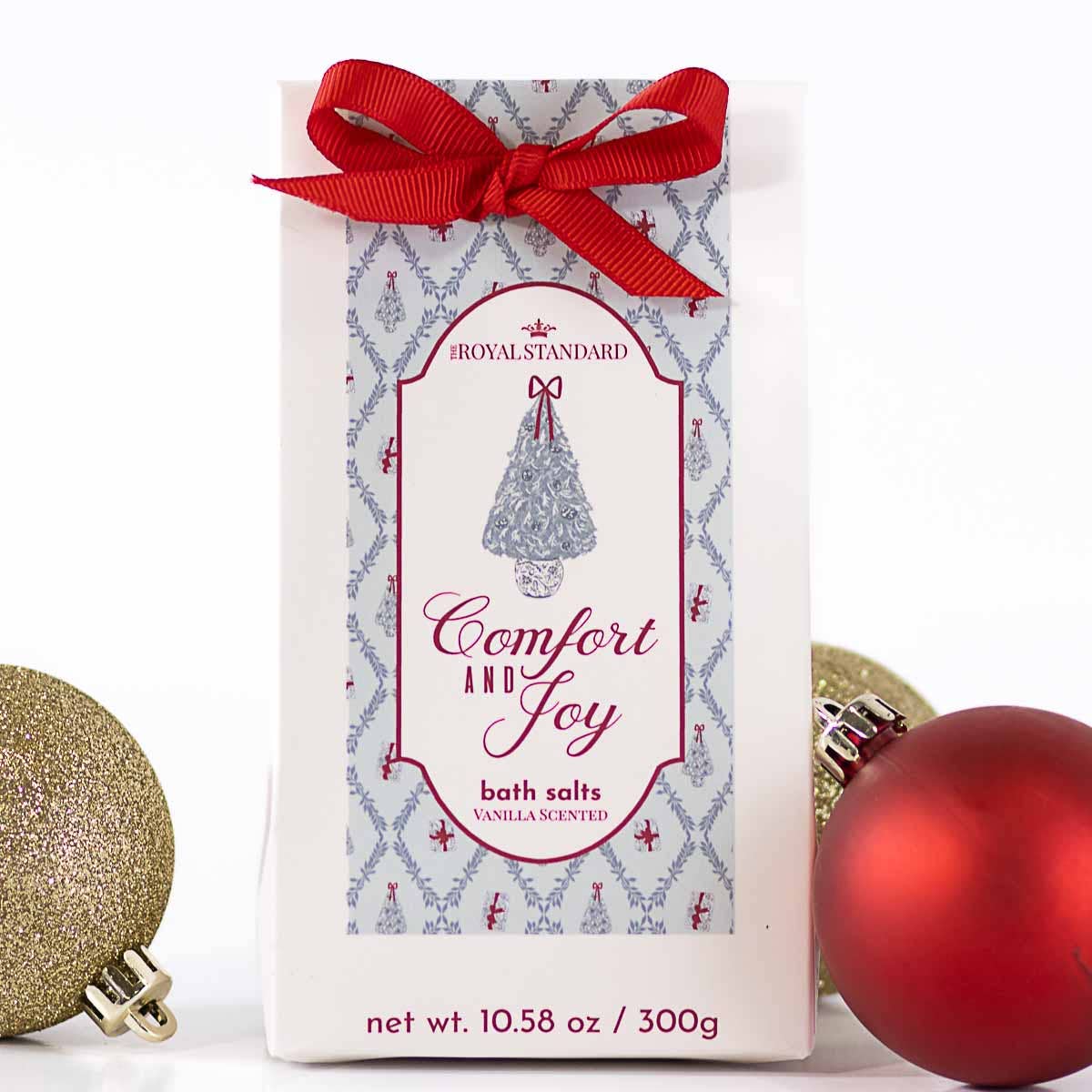 Comfort and Joy Bath Salts Vanilla Scented 300g