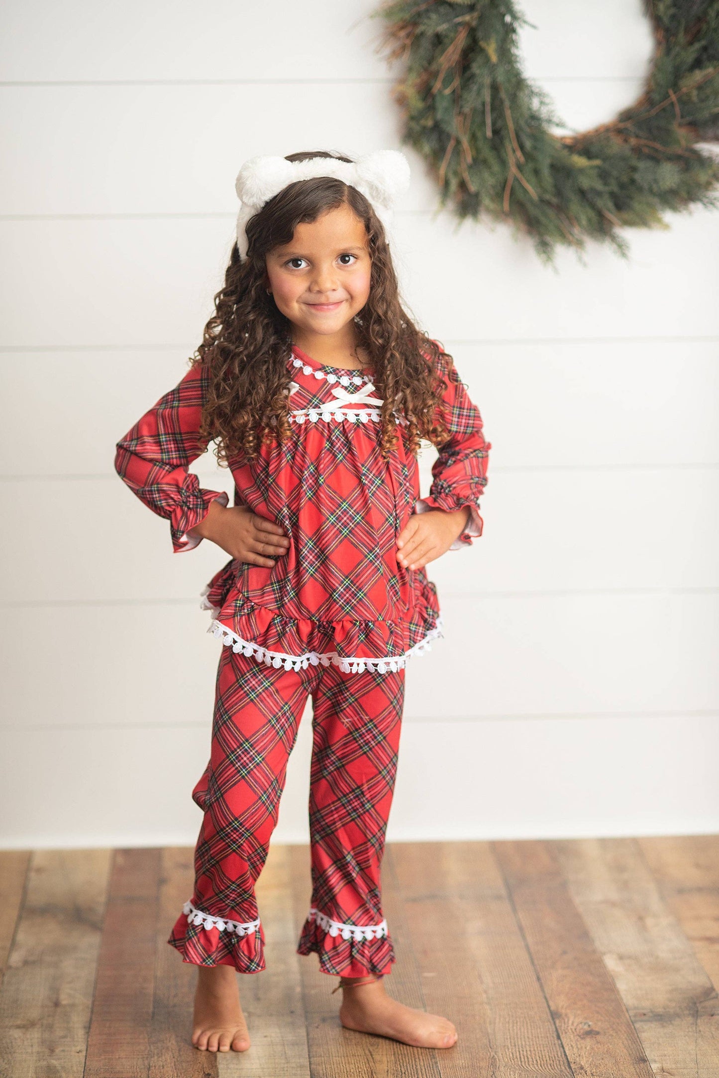 Plaid Holiday Christmas Set