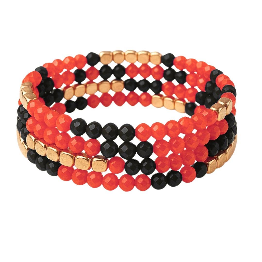 Gameday Beaded Bracelet