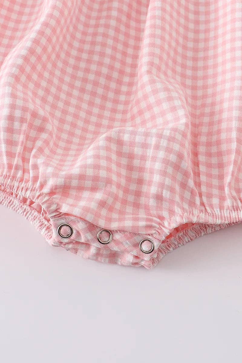 Strawberry Smocked Bubble