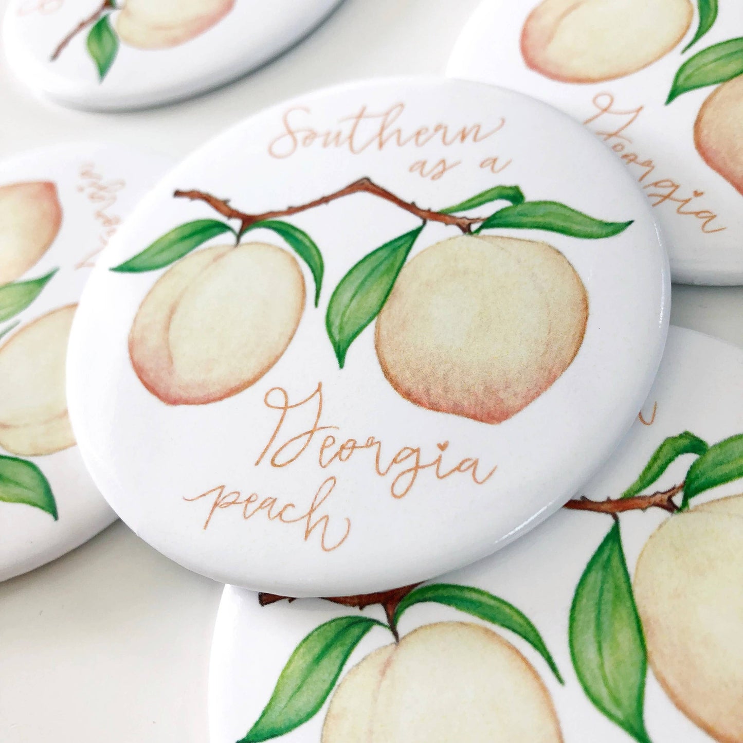 Southern as a Georgia Peach Magnet