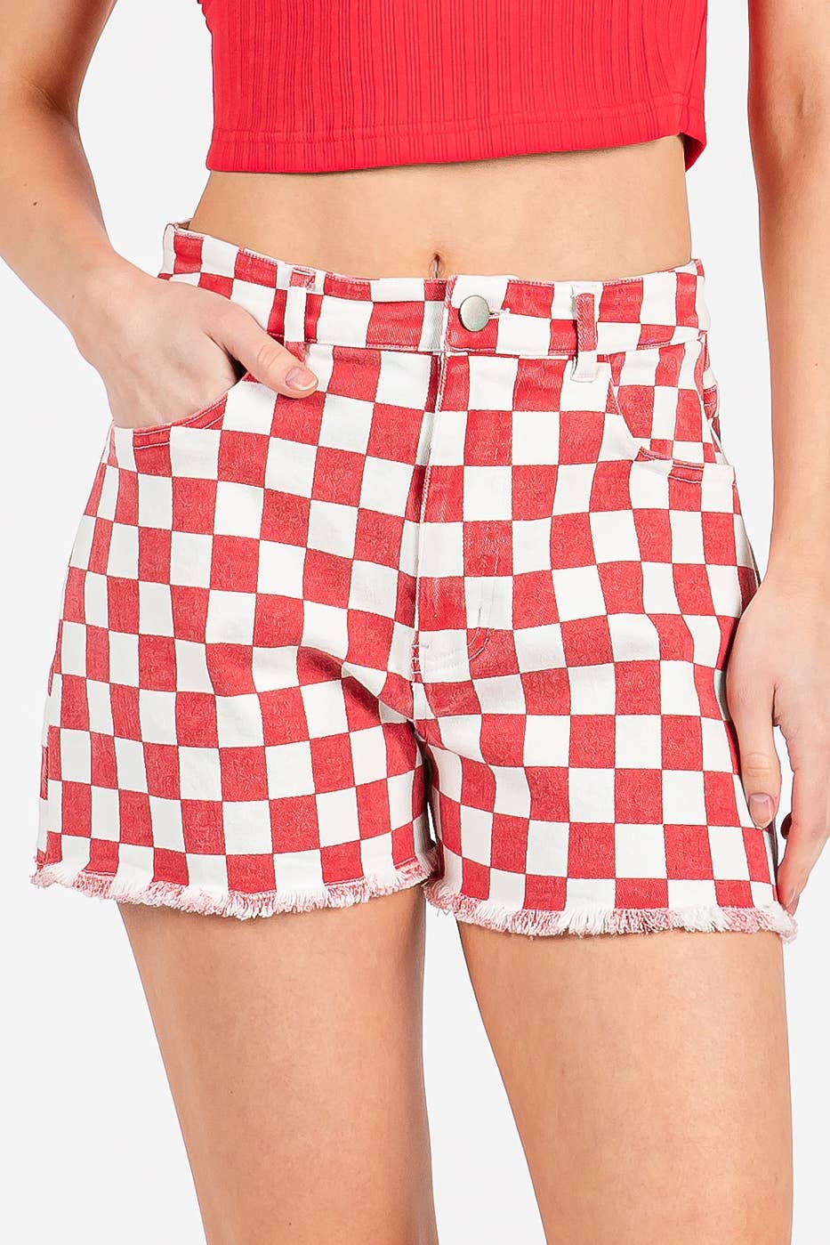 CHECKERED SHORTS