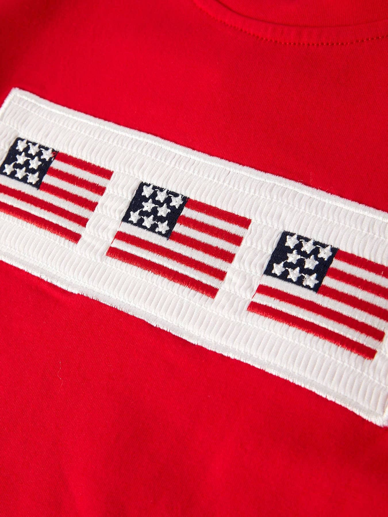Flag Smocked 2pc Set