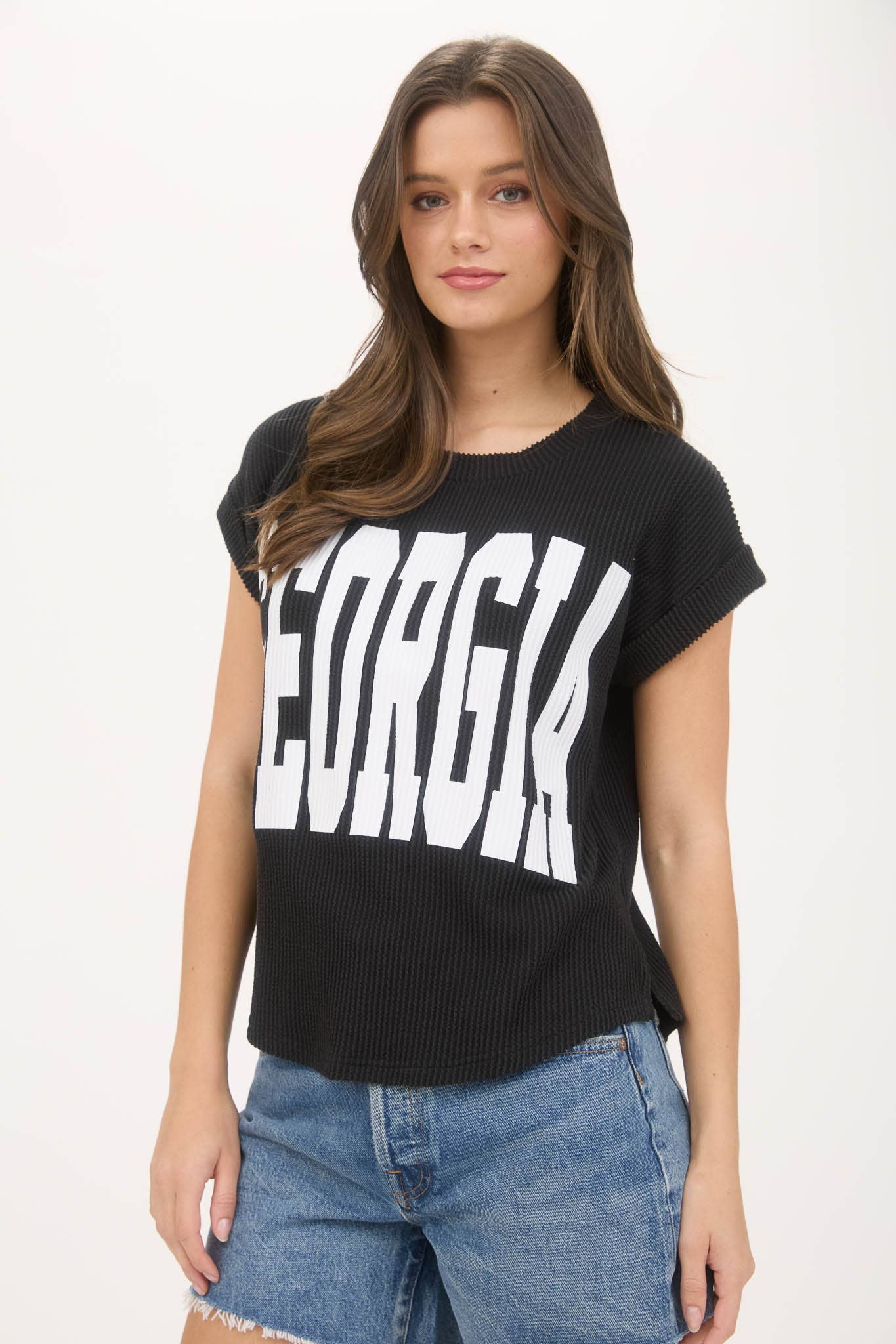 GEORGIA KNIT T-SHIRT