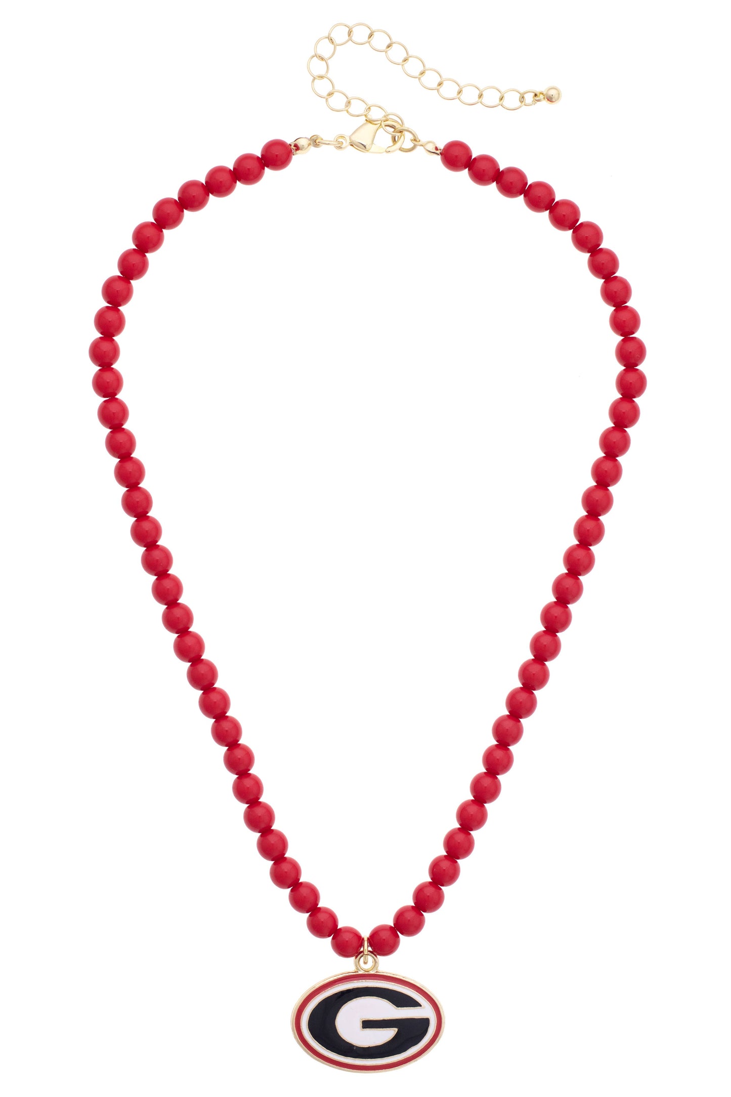 Georgia Beaded Pendant Necklace