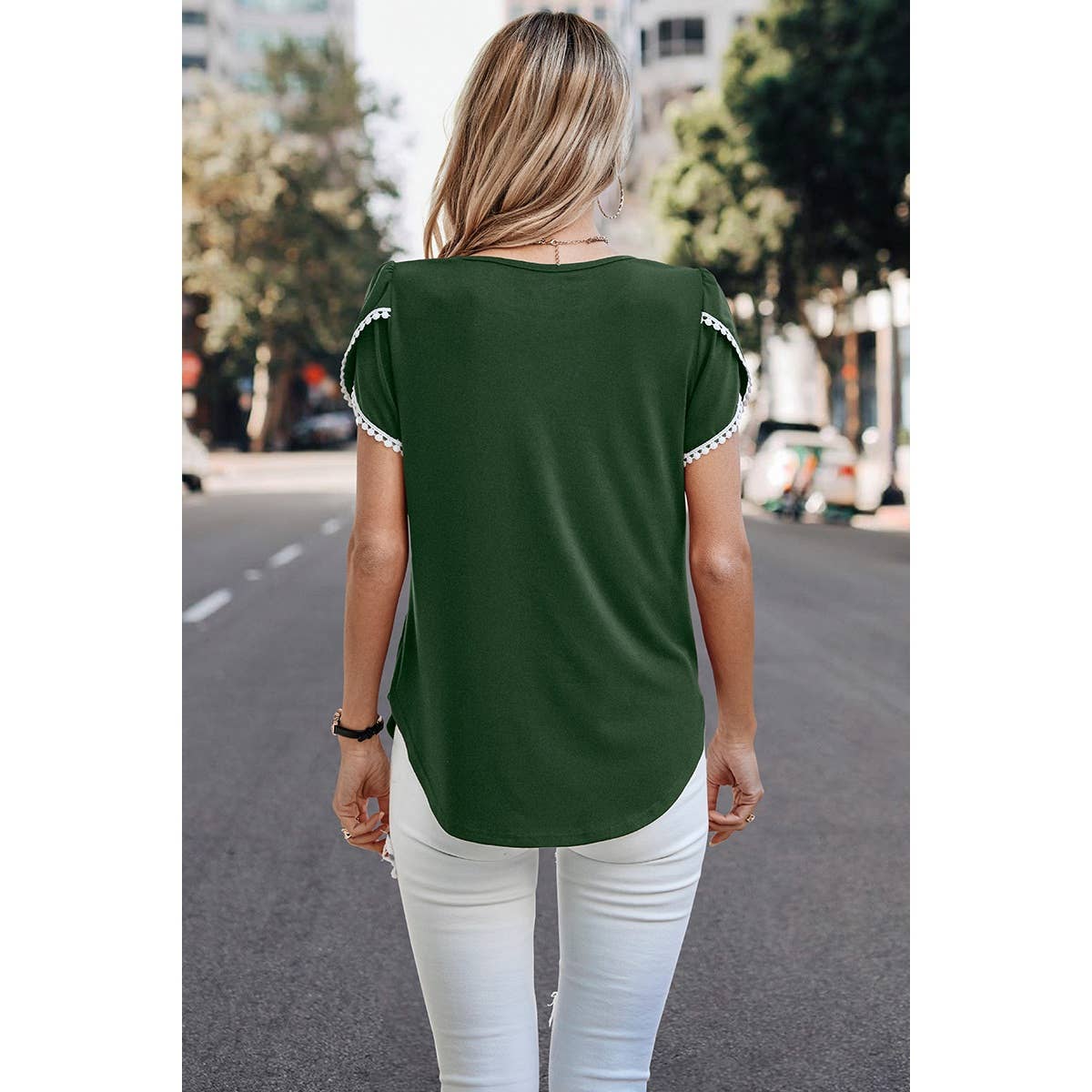 Petal Sleeve Tee