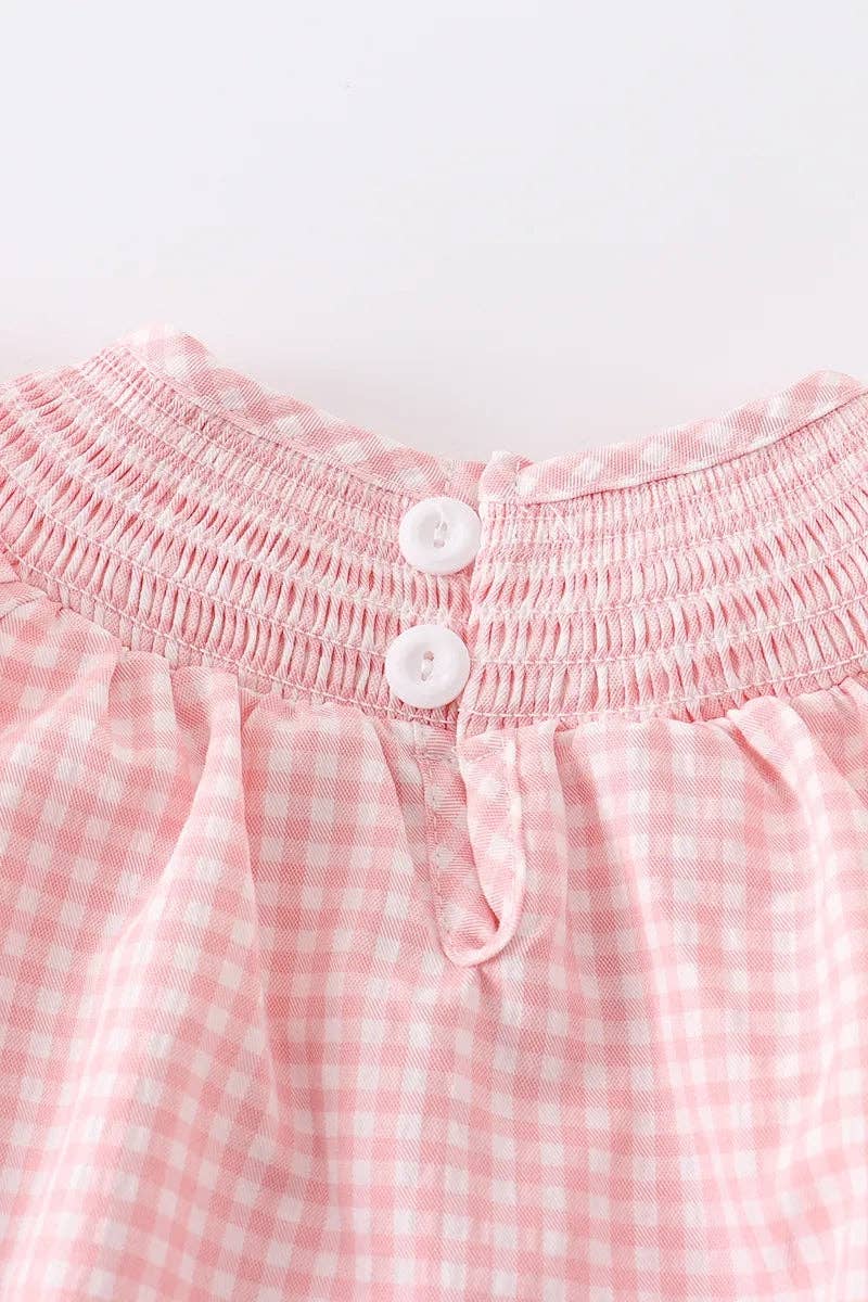 Strawberry Smocked Bubble