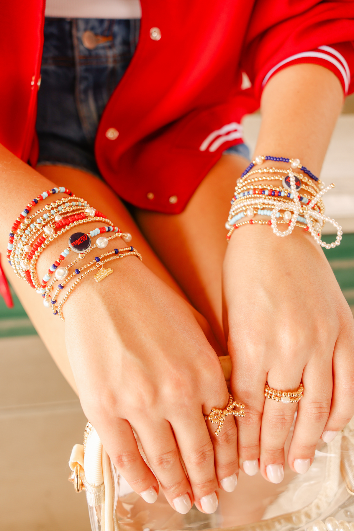 Ole Miss Flip Bracelet