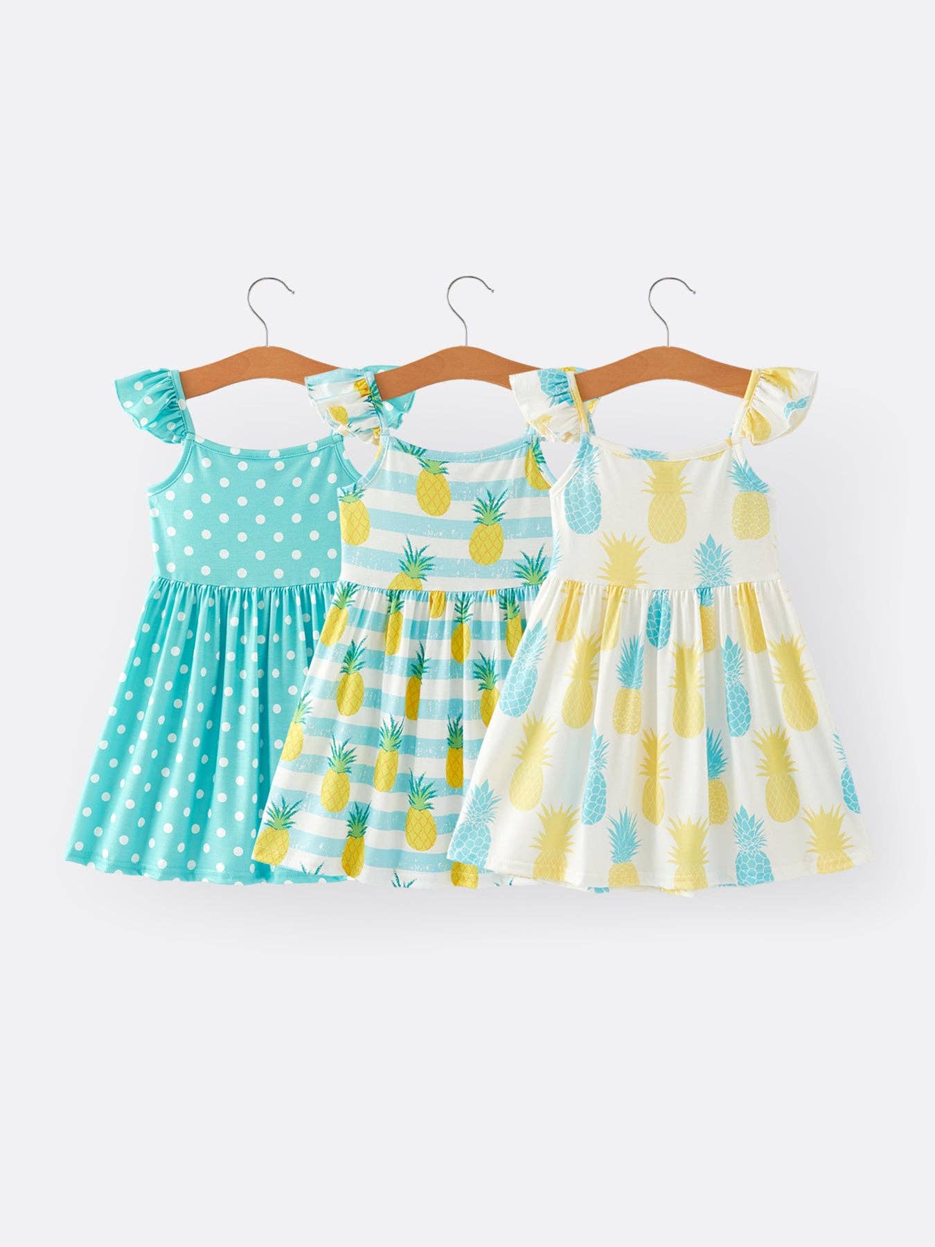 Summer Flutter Sleeve Dress