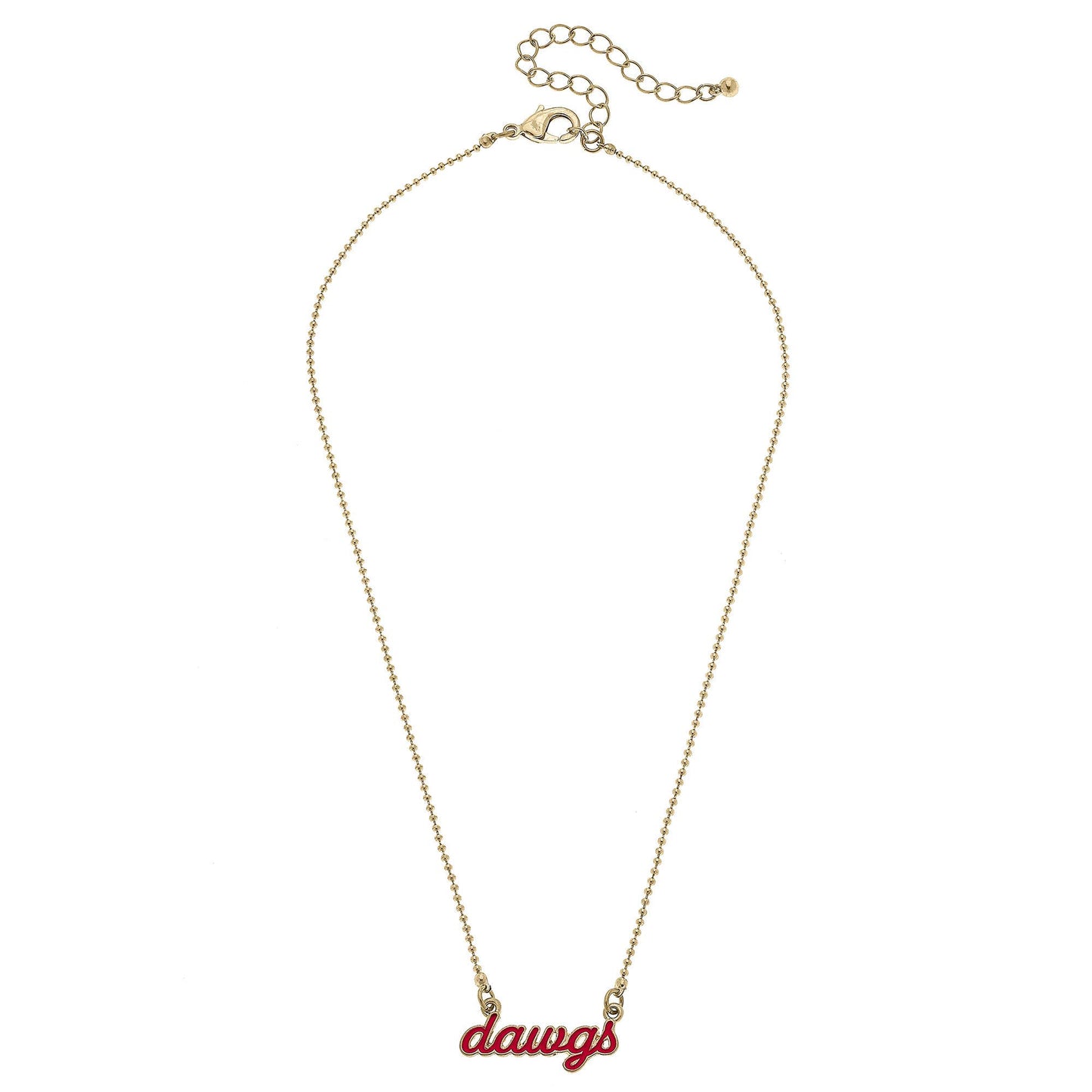 Georgia Script Necklace