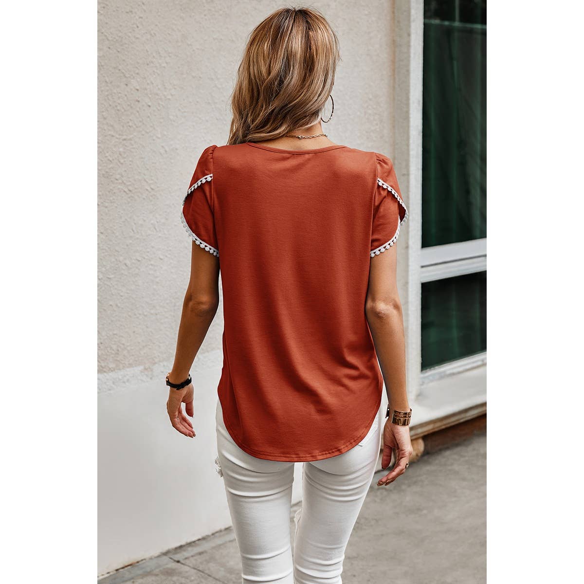 Petal Sleeve Tee