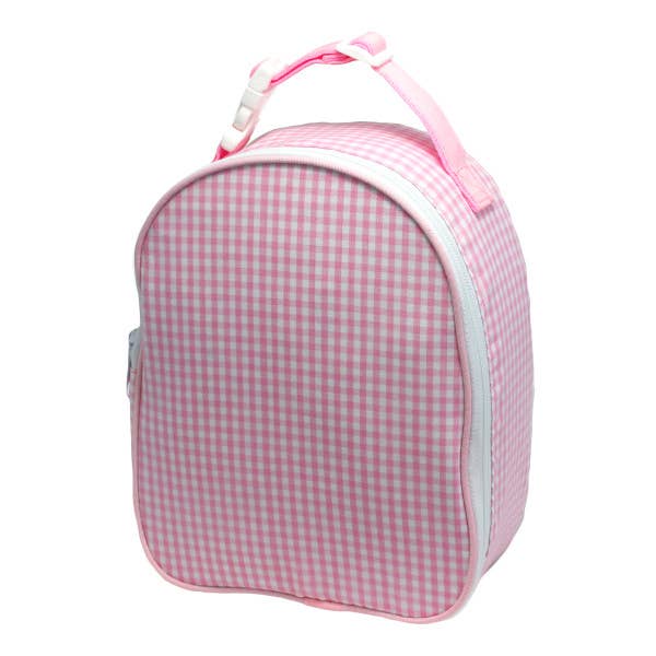 Pink Gingham Lunchbox