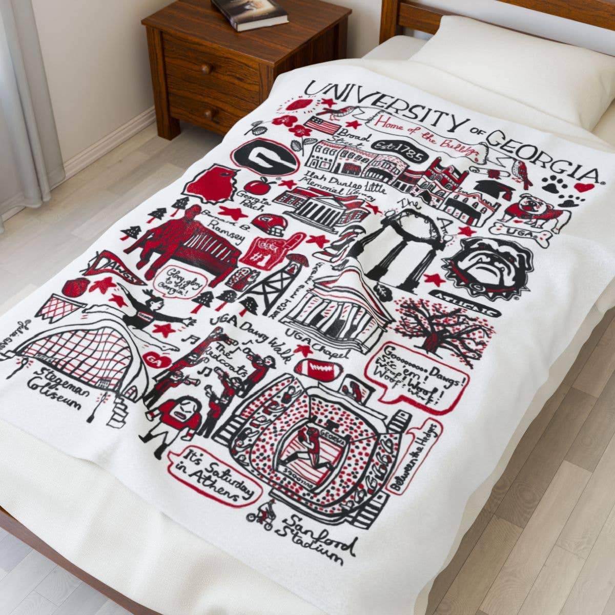 Georgia Velveteen Blanket