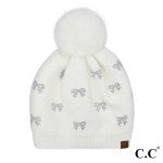 CC Beanie with Bows