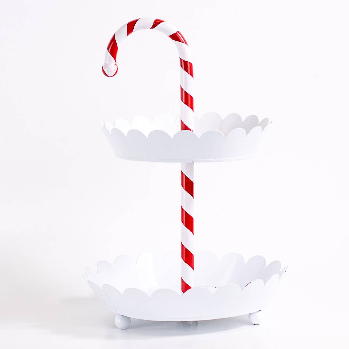 Candy Cane Tiered Server 8x12x8