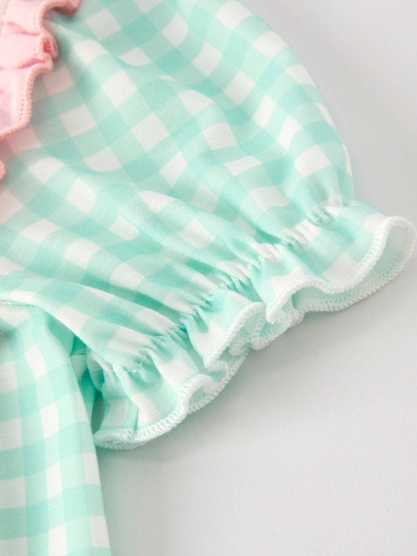 Aqua Pumpkin Flowers Dress