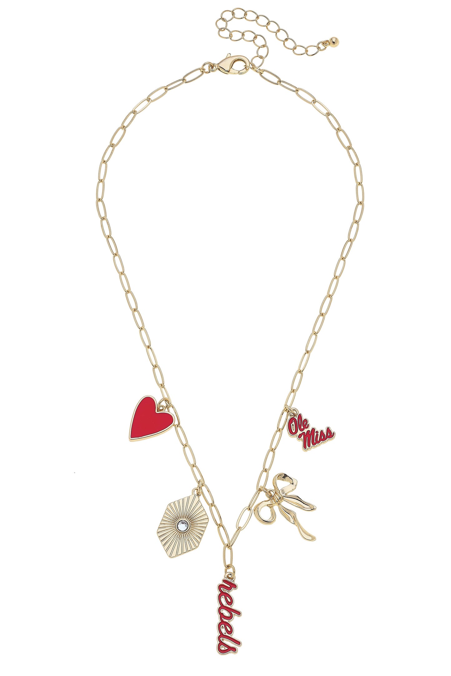 Ole Miss Charm Collector Necklace