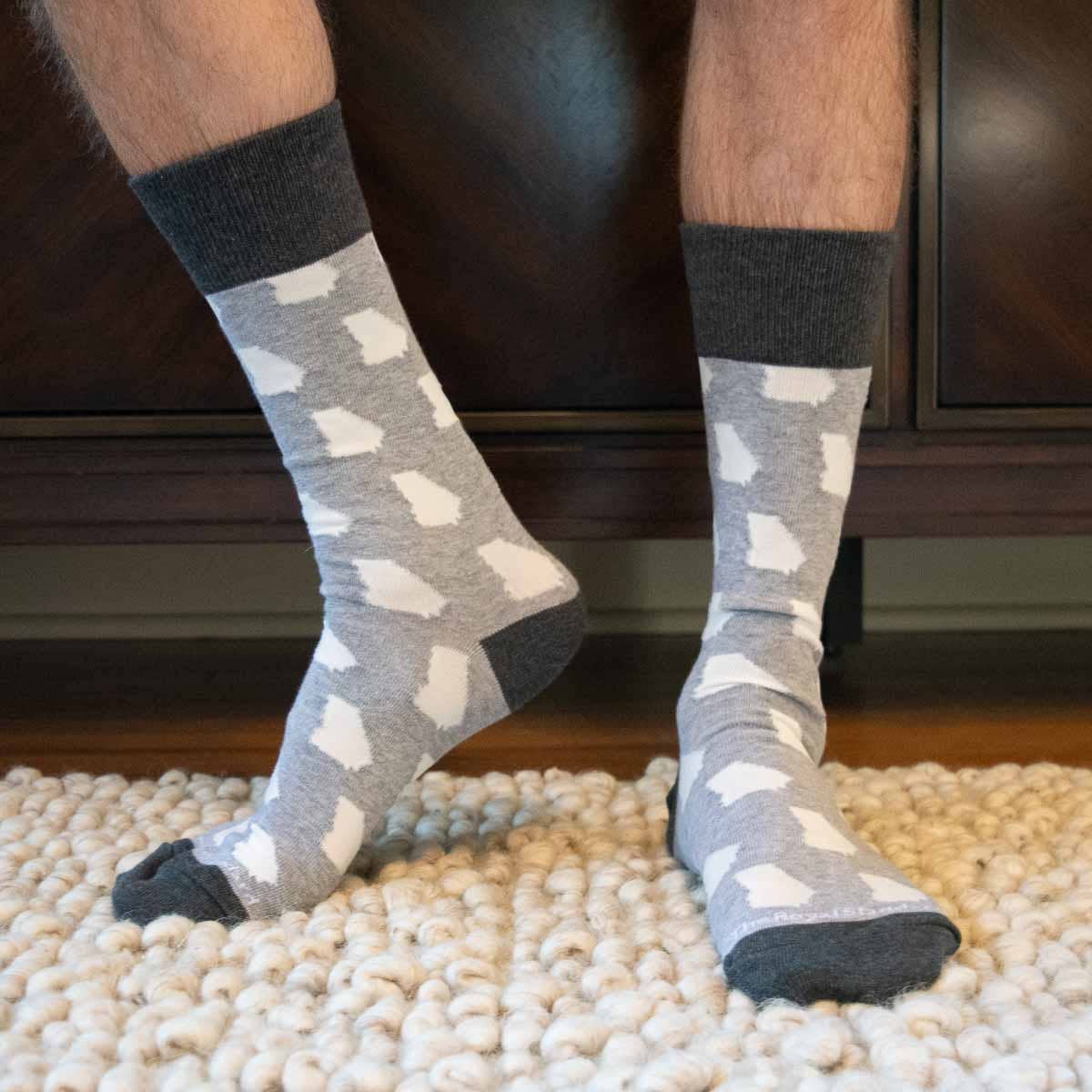Men's Georgia Pride Socks One Size