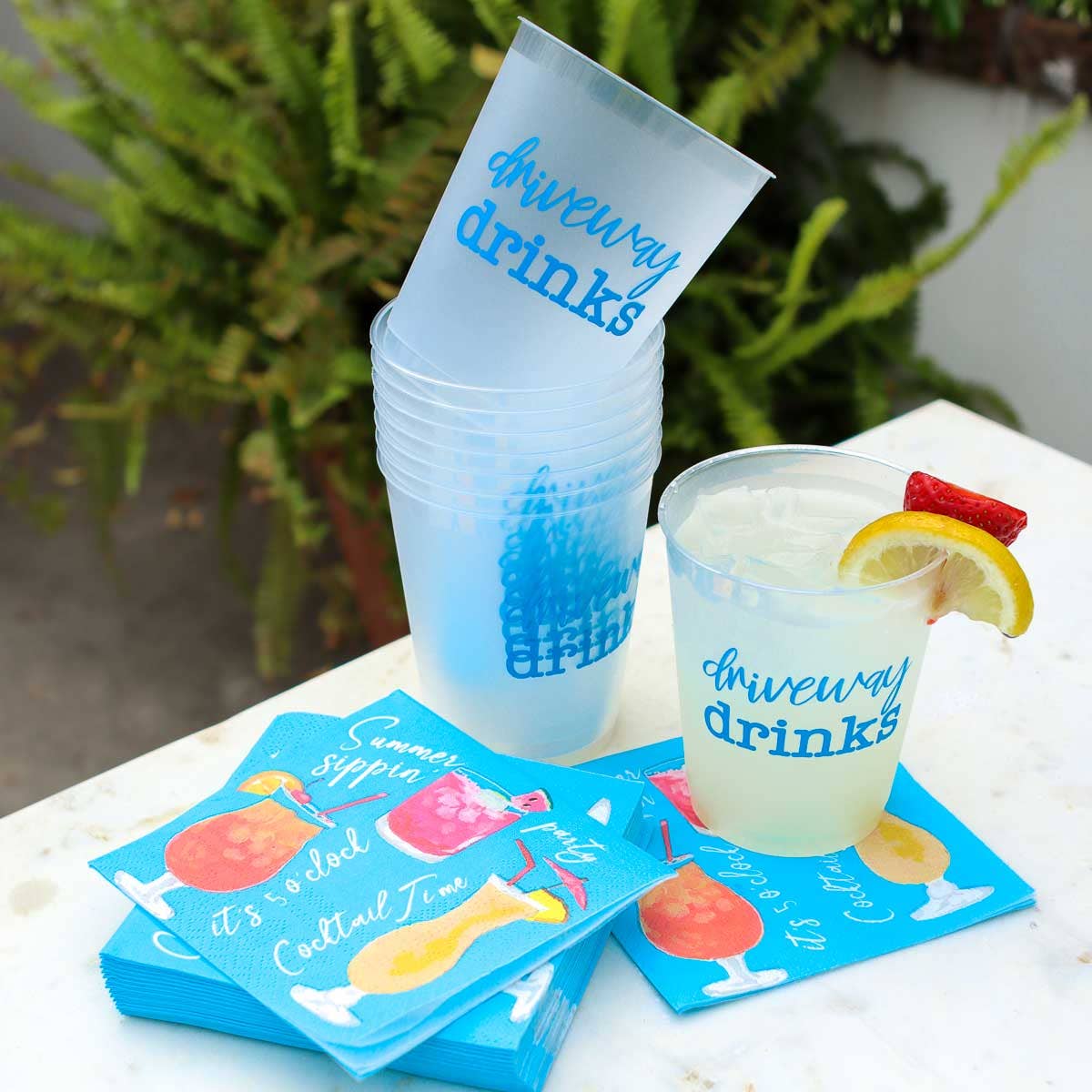 Driveway Drinks Party Cups 16oz.
