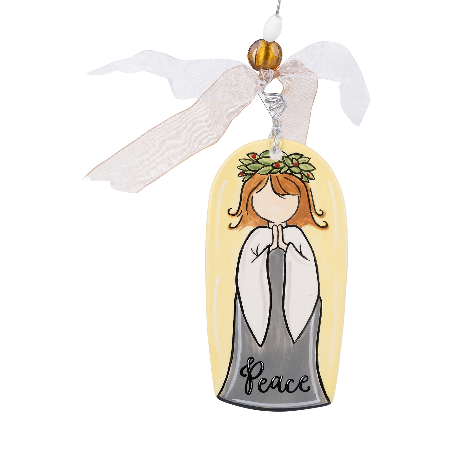 Peace Angel Ornament