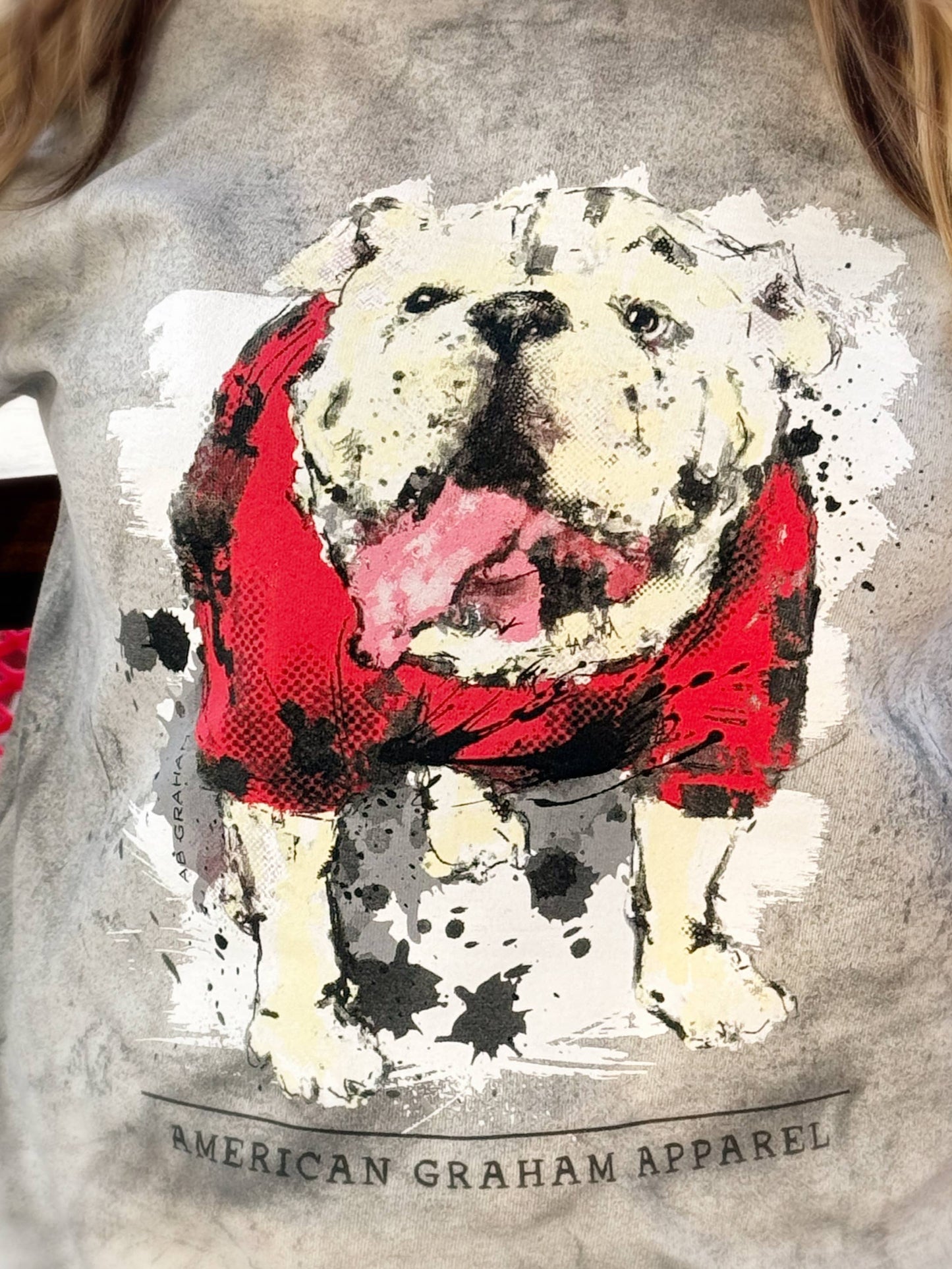 UGA ACID WASH sweatshirt