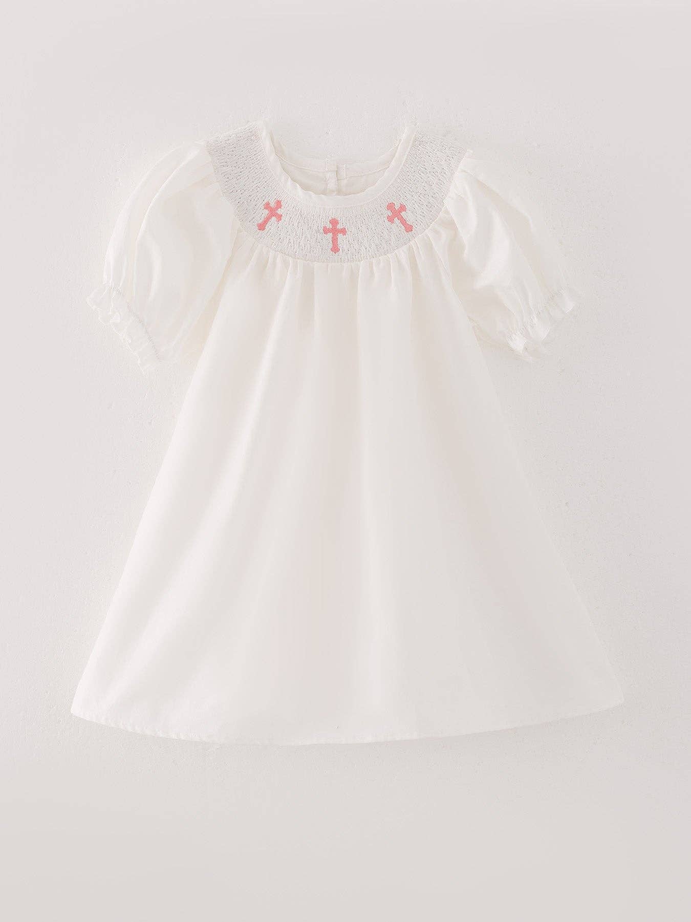 Smocked Cross Dress The White Cottage on Main Smocked Cross Dress The White Cottage on Main