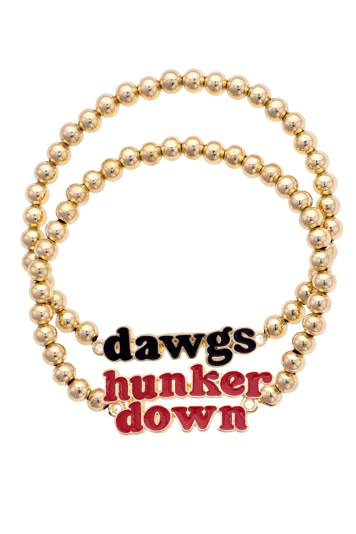Hunker Down Bracelets Set of 2