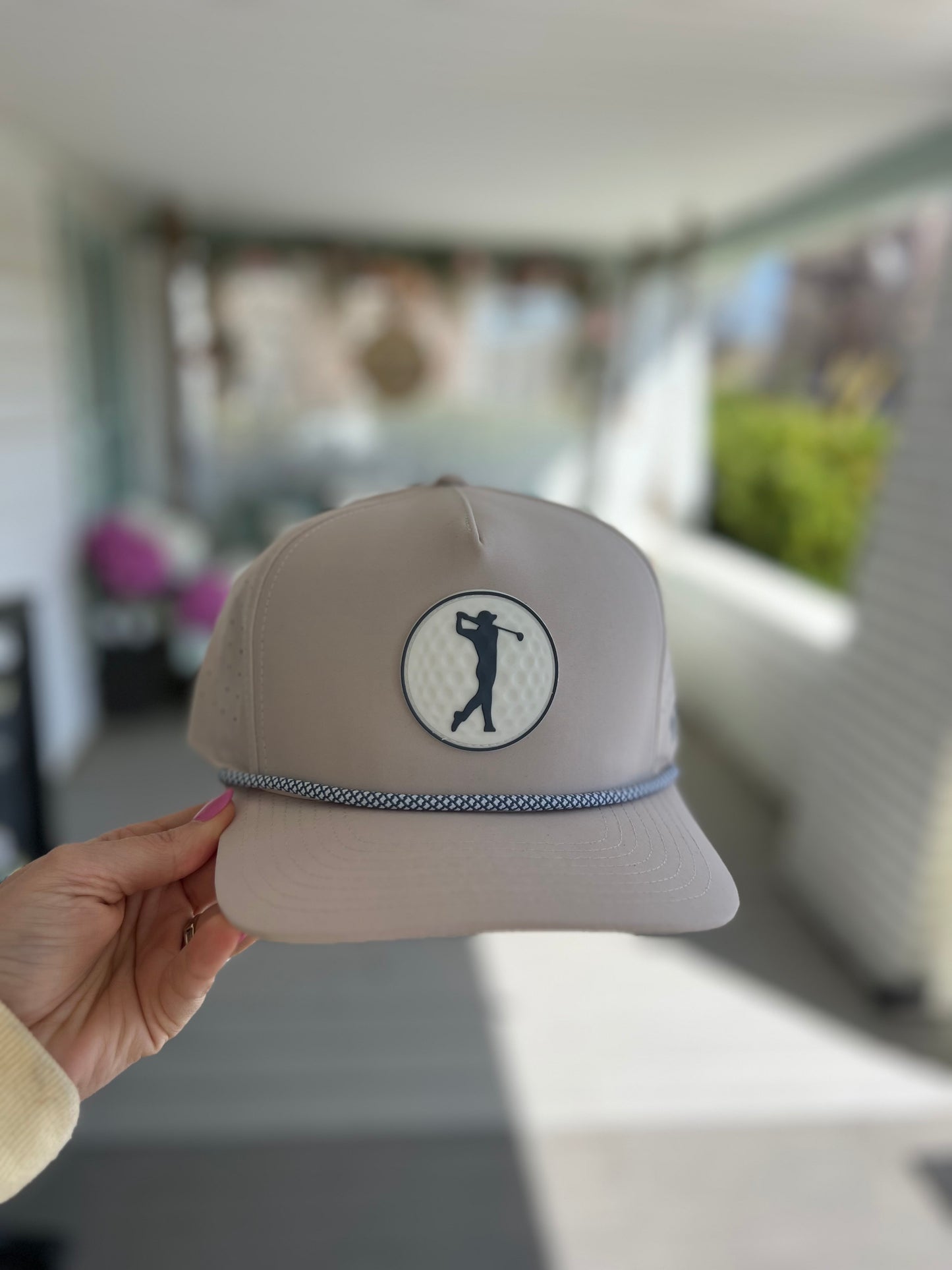 Khaki Golf Hat