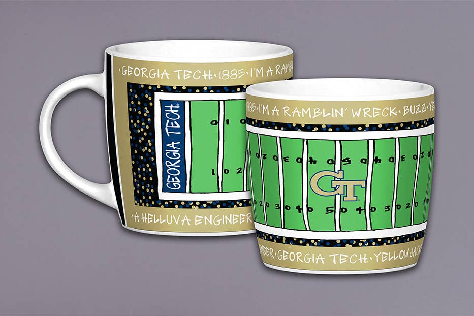Ga Tech Stadium Mug