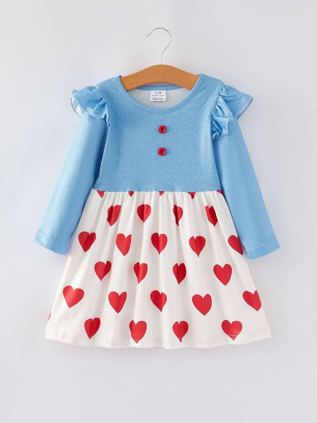 Blue Heart Dress
