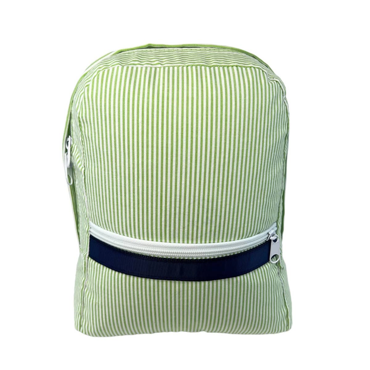 Grasshopper Seersucker Small Backpack | Mint