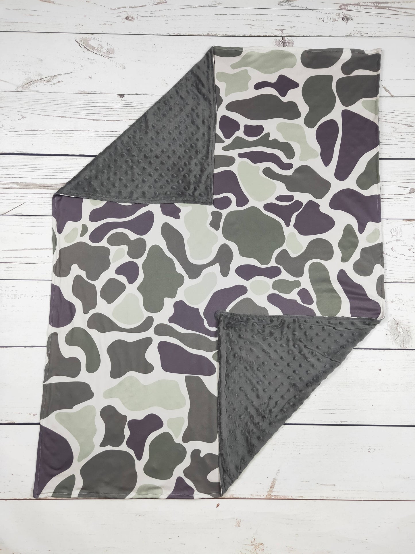 Camouflauge Print Blanket