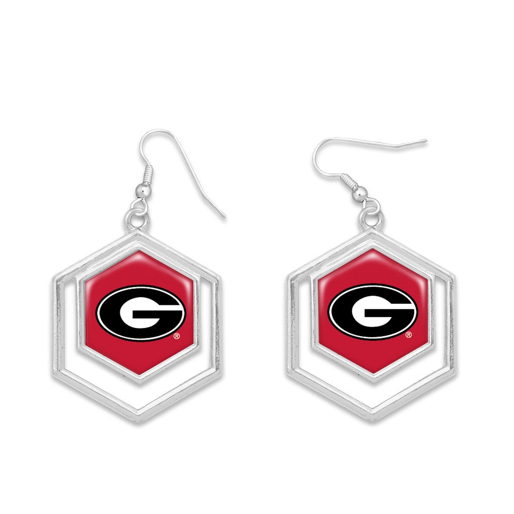 Hexagon Georgia Earrings